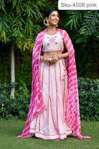 MIRAL SKY BLUE & BLUE LEHENGA